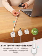CableFlow – Selbstklebendes Kabelmanagement für Ordnung im Homeoffice