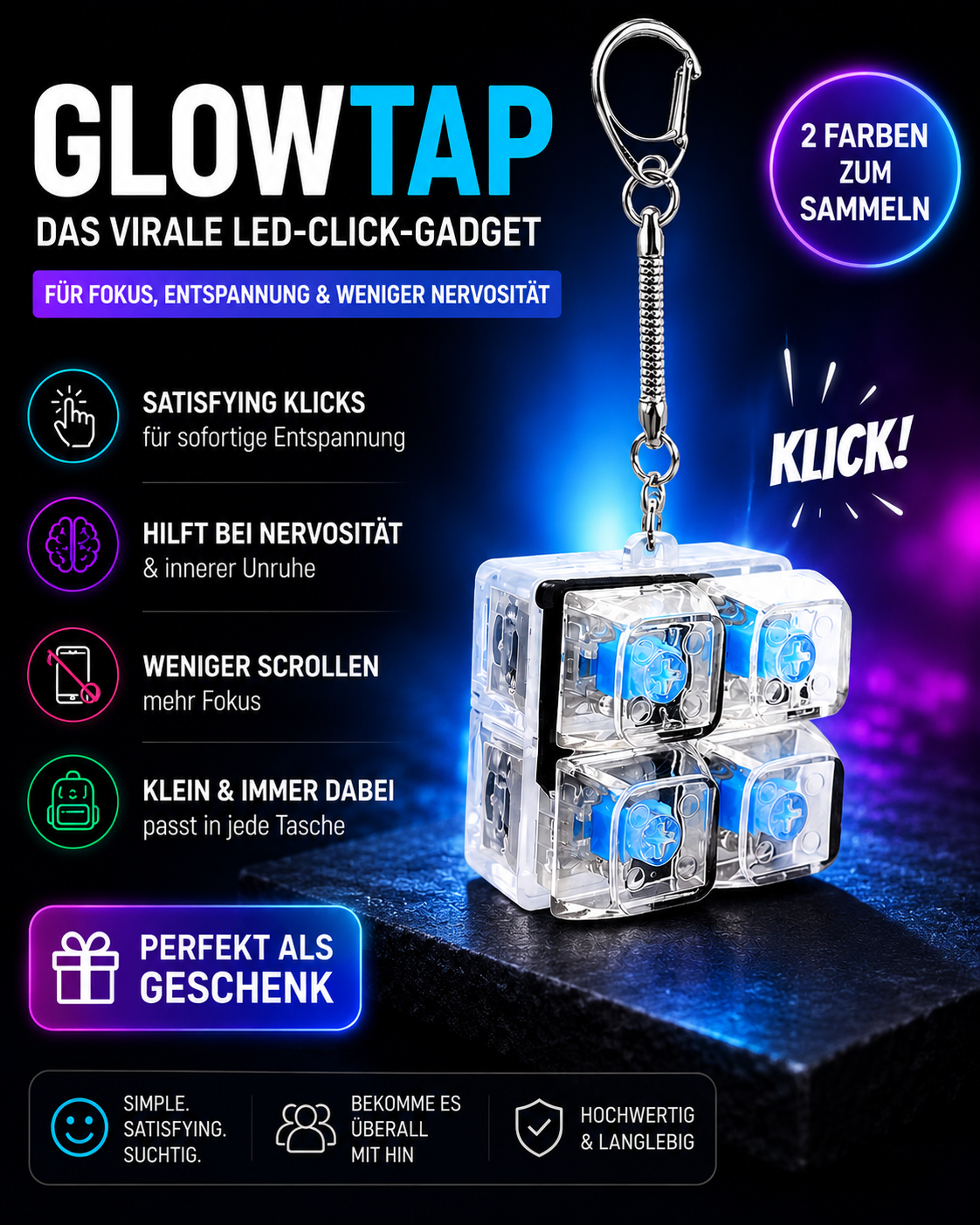GlowTap – Das LED Gadget