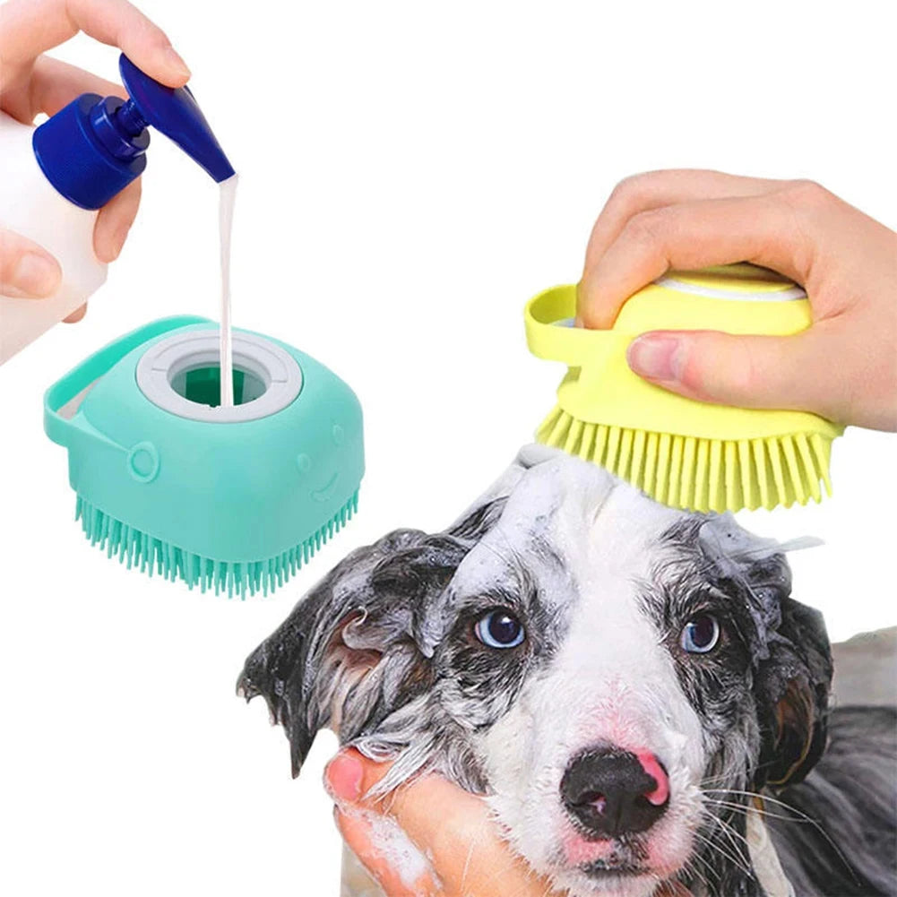 PawSpa – Sanfte Silikon-Badebürste für Hunde & Katzen