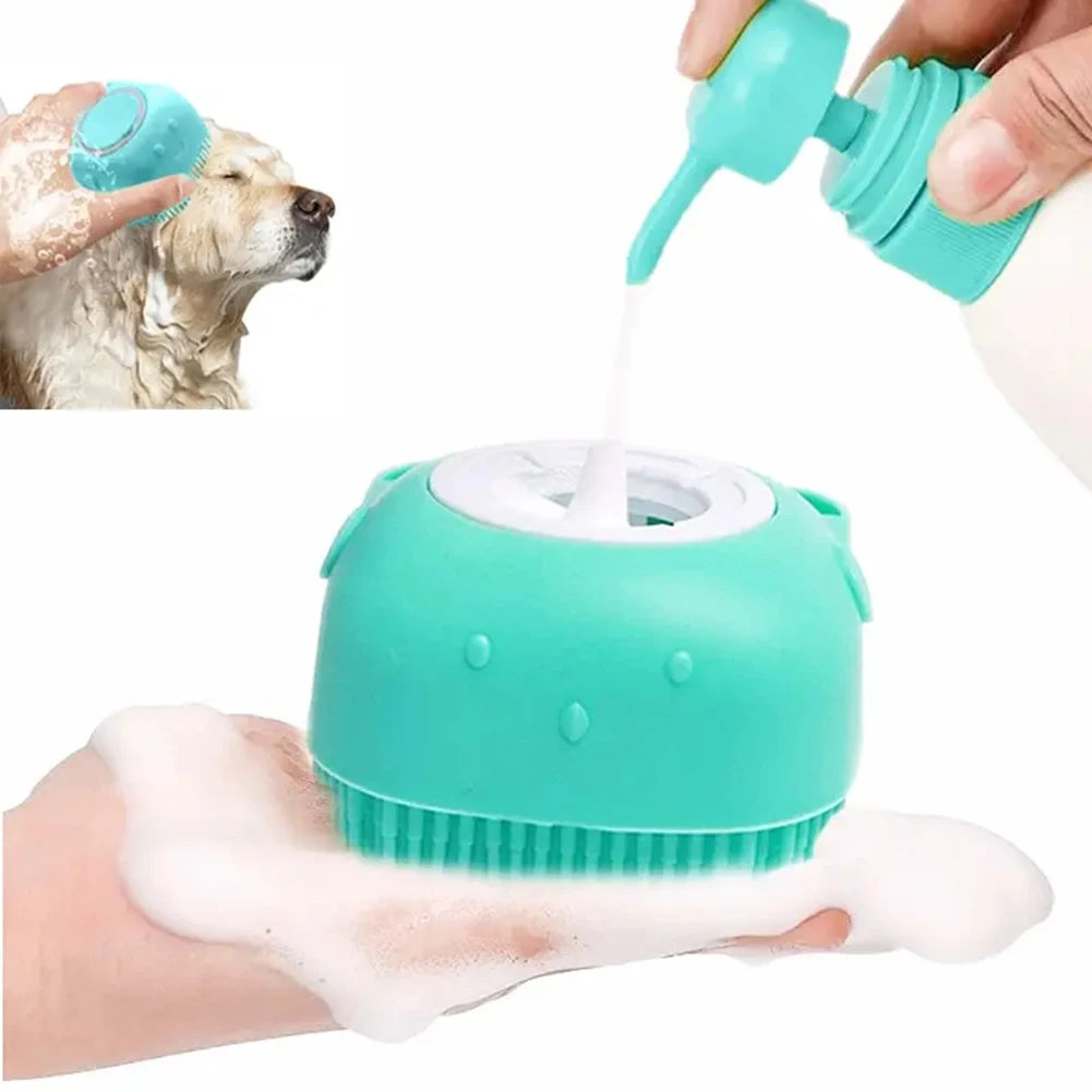 PawSpa – Sanfte Silikon-Badebürste für Hunde & Katzen