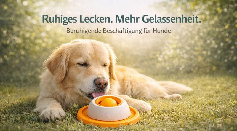 CalmLick – Das beruhigende Leckspielzeug für entspannte Hunde